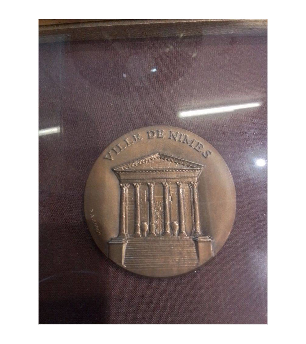 MEDAILLE BRONZE VILLE DE NIMES 