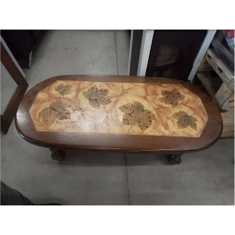 TABLE BASSE OVALE 