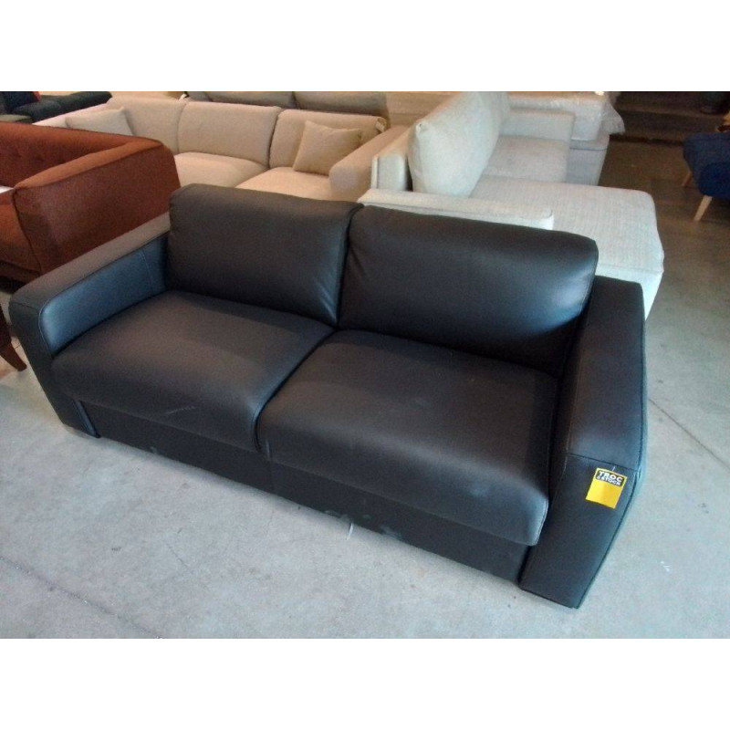 CANAPÉ RAPIDO HABITAT PORTO CUIR 140 /14CM