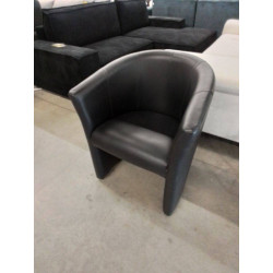 FAUTEUIL PVC NOIR