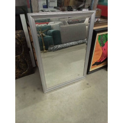 MIROIR CADRE ARGENTÉ 