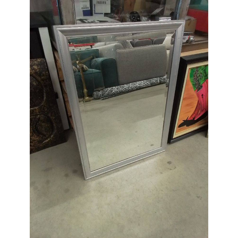 MIROIR CADRE ARGENTÉ 