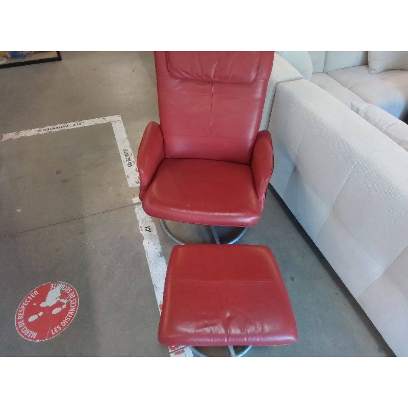 FAUTEUIL RELAX + REPOSE PIED 