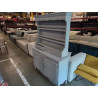 BUFFET VAISSELIER PEINT GRIS 