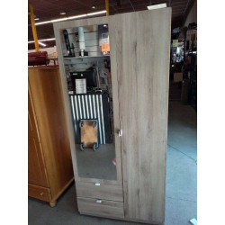 ARMOIRE 2 PORTES 2 TIROIRS...