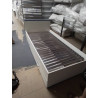 LIT 90X190 BLANC AVEC SOMMIER LATTES