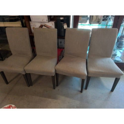 LOT DE 4 CHAISES EN L ETAT 