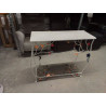 CONSOLE FER BLANCHE