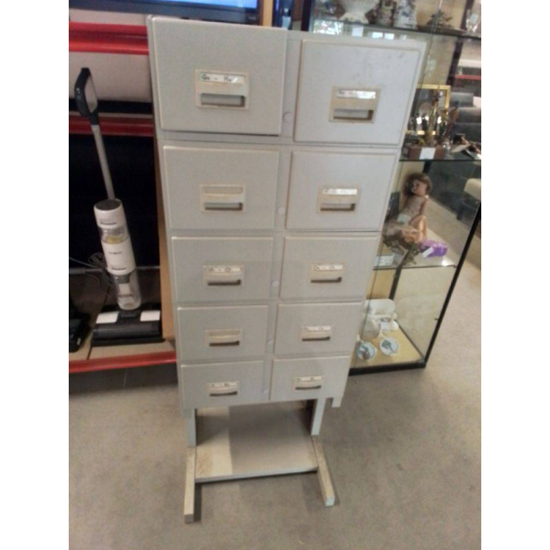 MEUBLE DE BUREAU 5 CASIERS