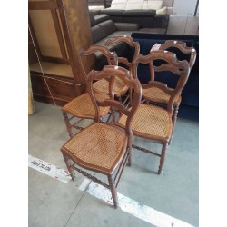 LOT DE 4 CHAISES 