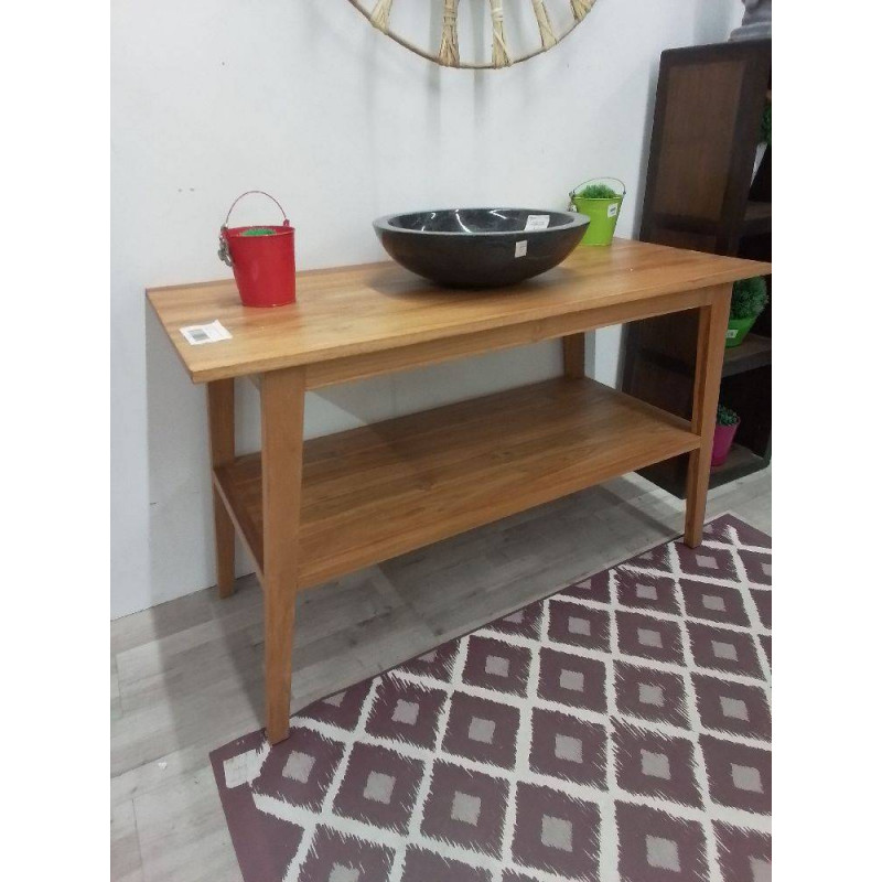 MEUBLE SOUS VASQUE TECK 120 CM