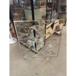 CADRE DECORATION MIROIR METAL