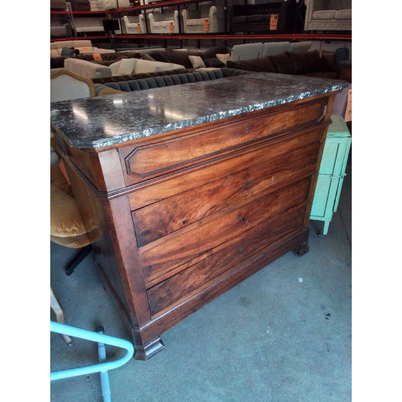 COMMODE TIROIRS MARBRE 