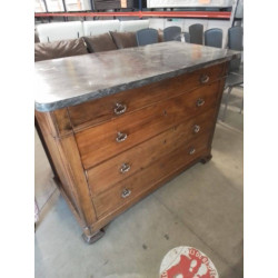 COMMODE 4 TIROIRS LP MARBRE