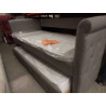 BANQUETTE LIT LOUISE GIGOGNE 2X 90/190 CM