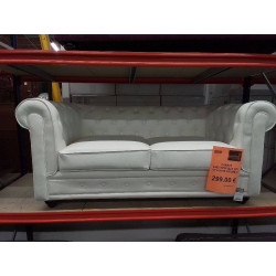 CANAPE CHESTERFIELD CP2 VELOURS OU SIMILI