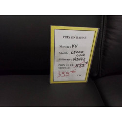 CANAPE LECCO CUIR CP3