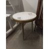 GUERIDON BRASS MARBRE ATHEZZA D40