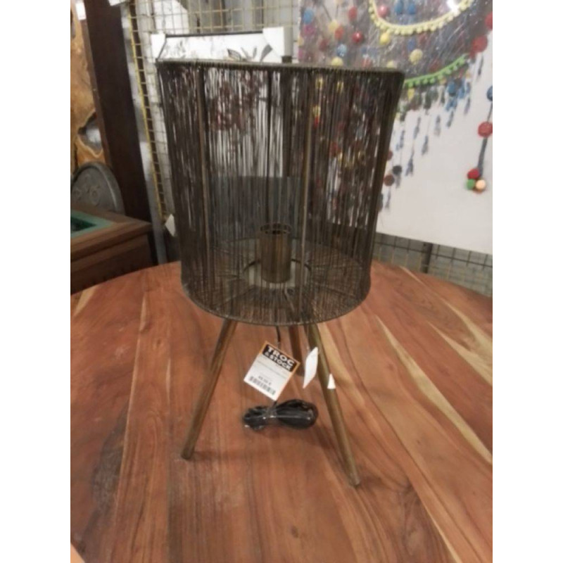 LAMPE DE SOL CAGE ATHEZZA H70CM