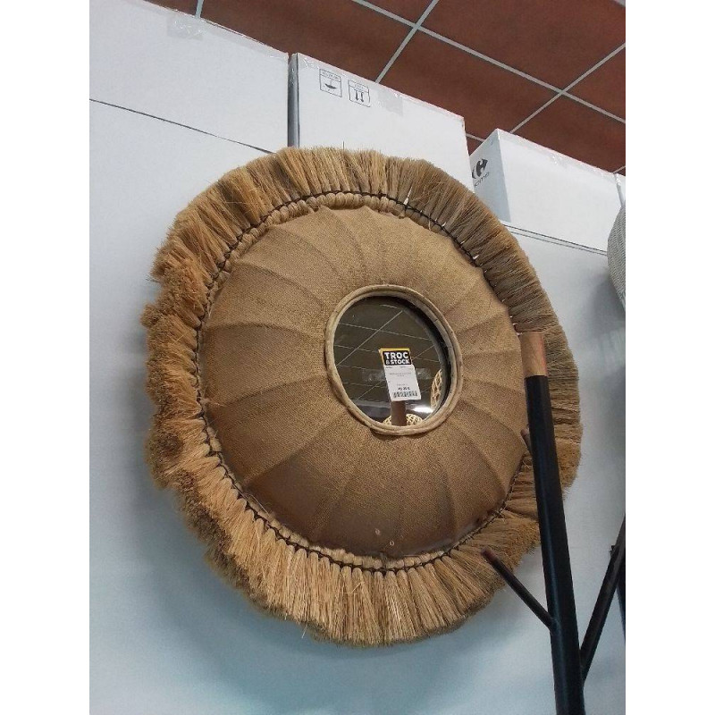 MIROIR FRANGE ROND D82CM ATHEZZA