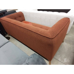 CANAPE DROIT COSSANO HABITAT TISSU COPPARO