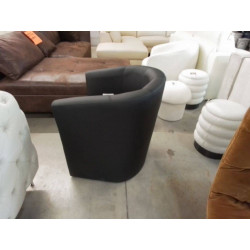 FAUTEUIL+POUF JOVANA
