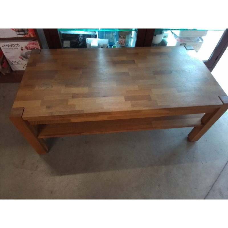 TABLE BASSE TECK EN L’ETAT 