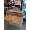 BUREAU D ANGLE PEINT