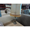 LAMPE PIED ÉTAIN 