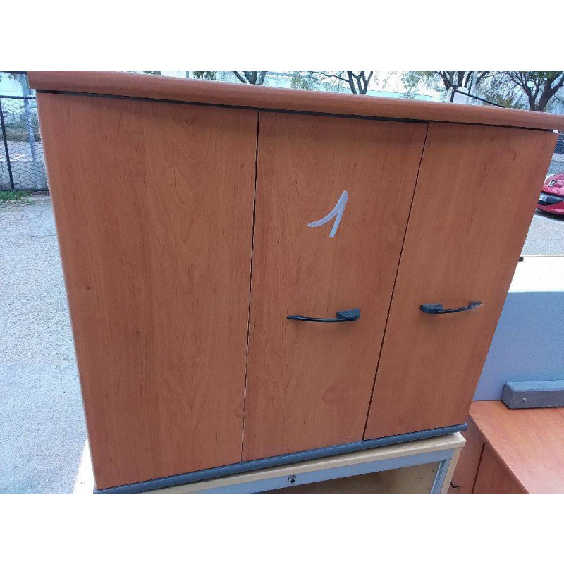 MEUBLE BUREAU DOUBLE PORTE X1