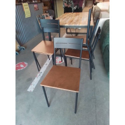 LOT DE CHAISES INDUS