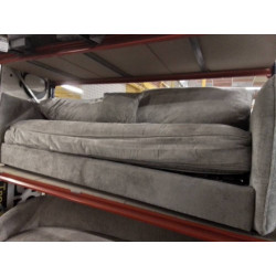 CANAPE PLUME CONVERTIBLE SIA TISSU