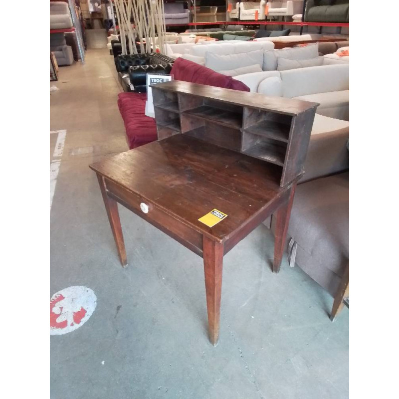 BUREAU 1 TIROIR ET CASIERS 