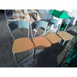 CHAISES FER BOIS LES 4