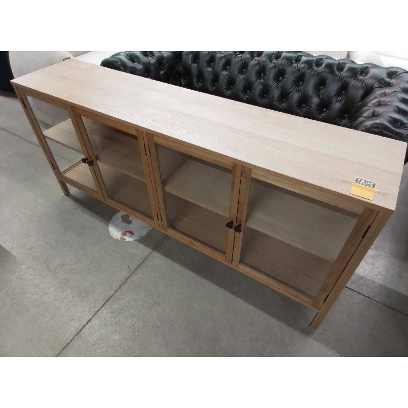 MEUBLE ALINEA 4 PORTES DECO CHENE 