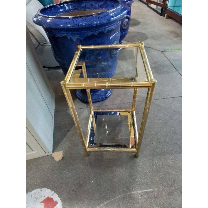 TABLETTE DORÉ MIROIR