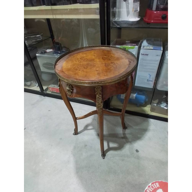 GUERIDON MARQUETERIE 