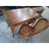 BUREAU + CHAISES  BOIS