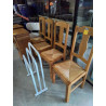 LOT DE 4 CHAISES 