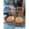 LOT DE 4 CHAISES