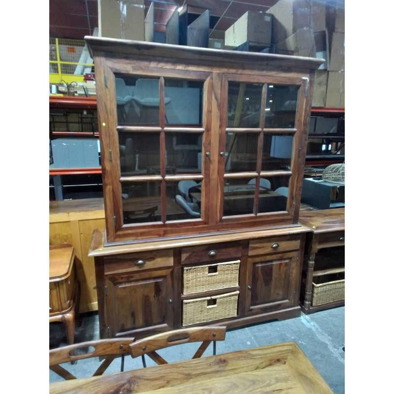 VAISSELIER TIROIRS PANIER BUFFET MDM
