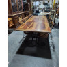 TABLE BOIS METAL MDM