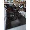 TABLE BOIS METAL MDM