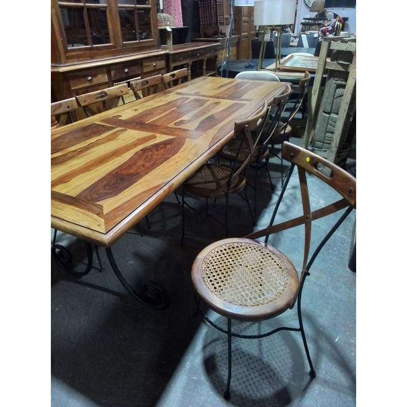 LOT DE 8 CHAISES MDM
