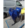 LOT DE 5 CHAISES 
