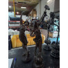 2 STATUETTES REGULE EN L’ÉTAT 