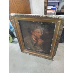 TABLEAU ANCIEN PORTRAIT 