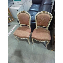 LOT DE 2 CHAISES 