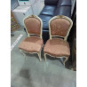 LOT DE 2 CHAISES 