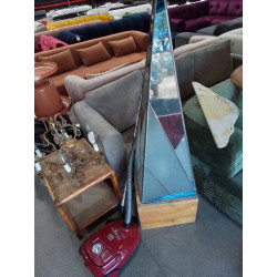 LAMPE PYRAMIDE VITRAIL